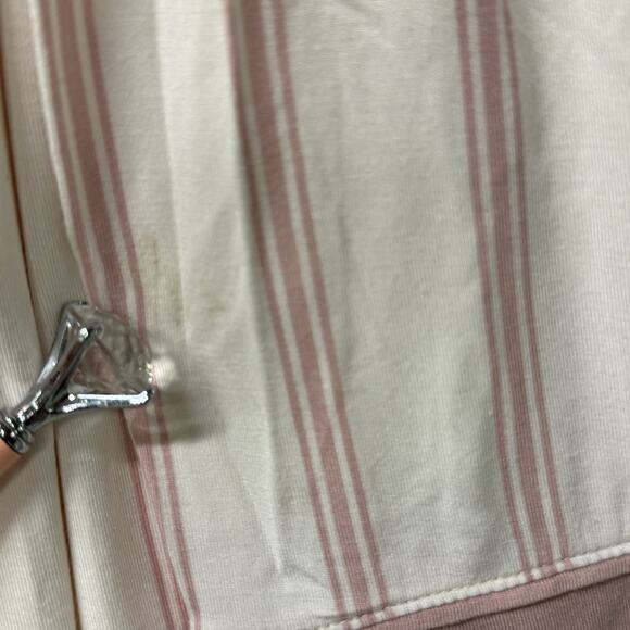 Soma Cool Nights Pajama Set Sparkling Stripe Pink Size Medium NEW w/ Blemish - Picture 10 of 11